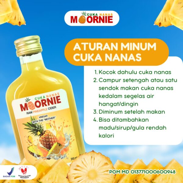 Cuka nanas sangat baik untuk tubuh kita, karena kaya manfaat dan vitamin yang dikandungnya